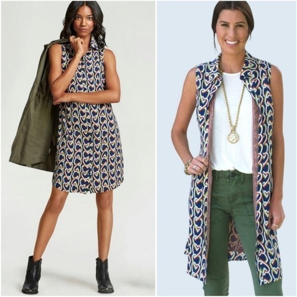 Cabi Heart Chain Dress